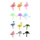 thumbnail image 1 of 12 piezas de silicona Copa de vino Mark Flamingo Design Wine Glass Recognizer Cup Distinguisher para Home Party Banquet, 1 of 4