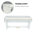 thumbnail image 3 of HINTRMENT Digital Piano Cover White Stain Resistant Material Keeps Keyboard Clean, 3 of 8