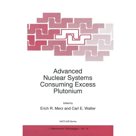 NATO Science Partnership Subseries: 1 Advanced Nuclear Systems Consuming Excess Plutonium, Book 15, (Paperback)