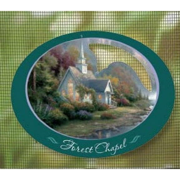 Thomas Kinkade Screen Saver- Forest Chapel