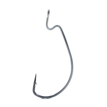 UPC: 0023534339682 | Mustad Ultra Lock Worms 5pk Black Nickel