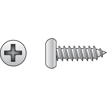 

14 x 1.25 in. Phillips Pan Head Steel Sheet Metal Screw Zinc
