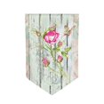 thumbnail image 5 of Wukai Vintage Wood Background with Floral Print Garden Flag 12.5x18 Inch Double Sided Sun-resistant Rain-resistant, Wrinkle-resistant Colorfast(Only Flag), 5 of 7