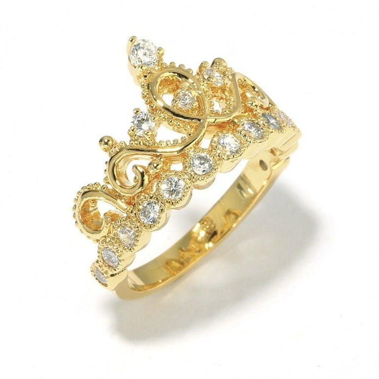 Crown ring shop gold price