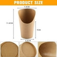 thumbnail image 2 of 50Pcs Disposable Fries Holder,Bexikou 12 Oz Kraft Paper Charcuterie Cups, Disposable Party Cups for Ice Cream Charcuterie Chips Snack Waffle Popcorn Sandwich, 2 of 7