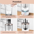 thumbnail image 3 of Brush Cosmetic Brush Cleaner - USB Powered Automatic Spinning Electric Makeup Brush Cleaner with Brush Clean Mat Fit for All Size Beauty Makeup Brush Gift for Female, 3 of 7