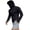 🔥 Black, variant on Solid Hooded Quick Dry Long Sleeve Sun Protection Top for Men Breathable Lightweight Outdoor Shirt Wind Resistant Loose Fit Pullover for Fishing Hiking Summer Outdoor Activities Black S