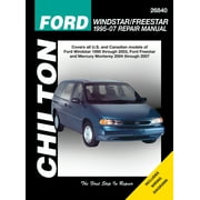 Ford Windstar/Freestar (1995-07) covering Ford Windstar (1995-03), Freestar & Mercury Monterey (2004-07) Chilton Repair Manual (USA) ^