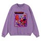 thumbnail image 3 of Sudadera con capucha de algodón estilo hip hop de gran tamaño para hombre, estilo vintage, desgastado, con estampado de Portal To The Cat Dimension, 3 of 4