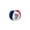 A, variant on erdimoy 4th of July Patriotic Plush Balls, 2.36" Soft Red White Blue Embroidered Toys (4 Styles)
