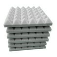 thumbnail image 3 of 6PCS Acoustic Foam Panels 1.9" x 11.6" x 11.6" Sound Proof Foam Panles Soundproofing Noise Cancelling Wedge Panels for Home Office Recoding Studio, 3 of 5
