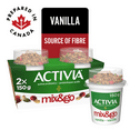 thumbnail image 2 of Activia Probiotic Yogurt, Mix & Go, Vanilla with Oats, Almonds, Pumpkin Seeds and Dried Cranberries, 2 of 5