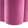 thumbnail image 5 of Laylani Velvet Storage Ottoman, Fuchsia, 5 of 7