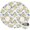 Pioneer Flower Floral-3, variant on Pioneer Flower Floral Print Pattern Round Fitted Tablecloth with Elastic Edge, Waterproof Dining Table Cover for Indoor Outdoor Camping and Daily Use