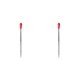 thumbnail image 3 of Vogacara TOP 1pc pipeta graduada de vidrio bulbo de goma laboratorio escuela experimento cuentagotas dispensación 0,5 ml 1 ml 2 ml 3 ml Rojo 1ml 2piezas Vogacara CBP089712, 3 of 5