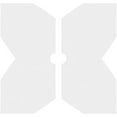 thumbnail image 3 of Ekena Millwork CMP40TS2-02000 40 in. OD x 2 in. ID Square Titus Architectural Grade PVC Contemporary Ceiling Medallion - 2 Piece, 3 of 7