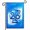 B, variant on XaaKee Garden Flags, Victory Star Celebratory Sports Trophy and Stars Yard Flag, Double-sided High-Quality White Linen Garden Flags for Outside Clearance, 12x18Inch
