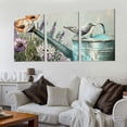 thumbnail image 2 of nygtbtfer  Flowers Wall Art, Floral Canvas Wall Decor,Cotton Lavender Plant Canvas Pictures Painting,Vintage Artwork Prints for Living Room Bedroom Home Office Decoration Ready to Hang  12x16x3pcs, 2 of 4