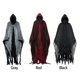 thumbnail image 4 of Guardurnaity Disfraz de Halloween de la Parca para adulto, capa de terror, disfraz de novia, fantasmas, zombi adulto con disfraz universal y Disfraces de disfraces negro, 4 of 6