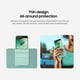 thumbnail image 3 of Funda para teléfono Samsung Galaxy Z Flip 6 Kindsuit de piel color menta, 3 of 6