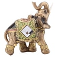 thumbnail image 3 of Elephant Statue Figurine, Durable Feng Shui Elephant Resin Elephant Sculpture Elephant Statues  For Home For Office For Hotel For Cafe, 3 of 8