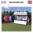 thumbnail image 6 of Slot Car Track Scenery Merchandise Hut Blue 1:32 Scale Wasp, 6 of 7