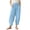 Blue, variant on Nilvkv Girls Lightweight Pants, Girls Sweatpants, Solid Color Loose Fit Joggers with Elastic Waist and Side Pockets for Summer Casual Days Pink 9-10 Years