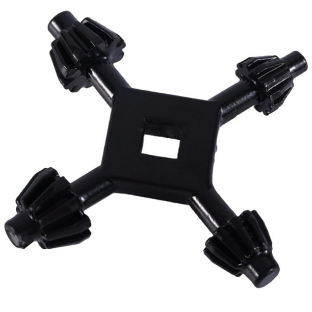 Llave De Mandril De 4 Vías Para Prensas De Taladro, Multi Poder Universal Y Llave De Taladro De Martillo para cuatro Tamaños De 12 A 17 Mm