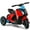Red, variant on Gymax Kids Ride on Motorcycle 6V Battery Powered 3 Wheel Motorbike w/ Music Horn Pink