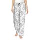 thumbnail image 1 of Balery Hand Drawn Snake Pantalones de pijama para mujer, pijamas ultraligeros, pantalones de estar por casa-Large, 1 of 6