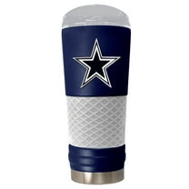 Blue Dallas Cowboys 24oz. Powder Coated Draft Travel Mug