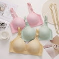 thumbnail image 3 of FhsagQ Soutiens-Gorge pour Femmes Grande Taille Jeu de Rôle Mode Décontractée Tube Respirant Soutien-Gorge Sans Armature Rassembleur et Ajustable Soutiens-Gorge Robe Antidérapant Soutiens-Gorge de Sommeil Vert 42, 3 of 5