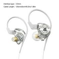 thumbnail image 2 of Methold AK3 FiLe Auriculares con cable Auriculares estéreo deportivos de 3,5 mm Llamadas dinámicas Reemplazo de auriculares de cable largo Electrónica Blanco, 2 of 6