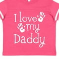 thumbnail image 4 of Inktastic I Love My Daddy Fathers Day Boys or Girls Toddler T-Shirt, 4 of 5
