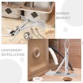 thumbnail image 4 of BRIGHTFUFU 2Ud Soporte De Hierro Para Lavabo Undermount Con De Duradero Y Seguro, 4 of 8