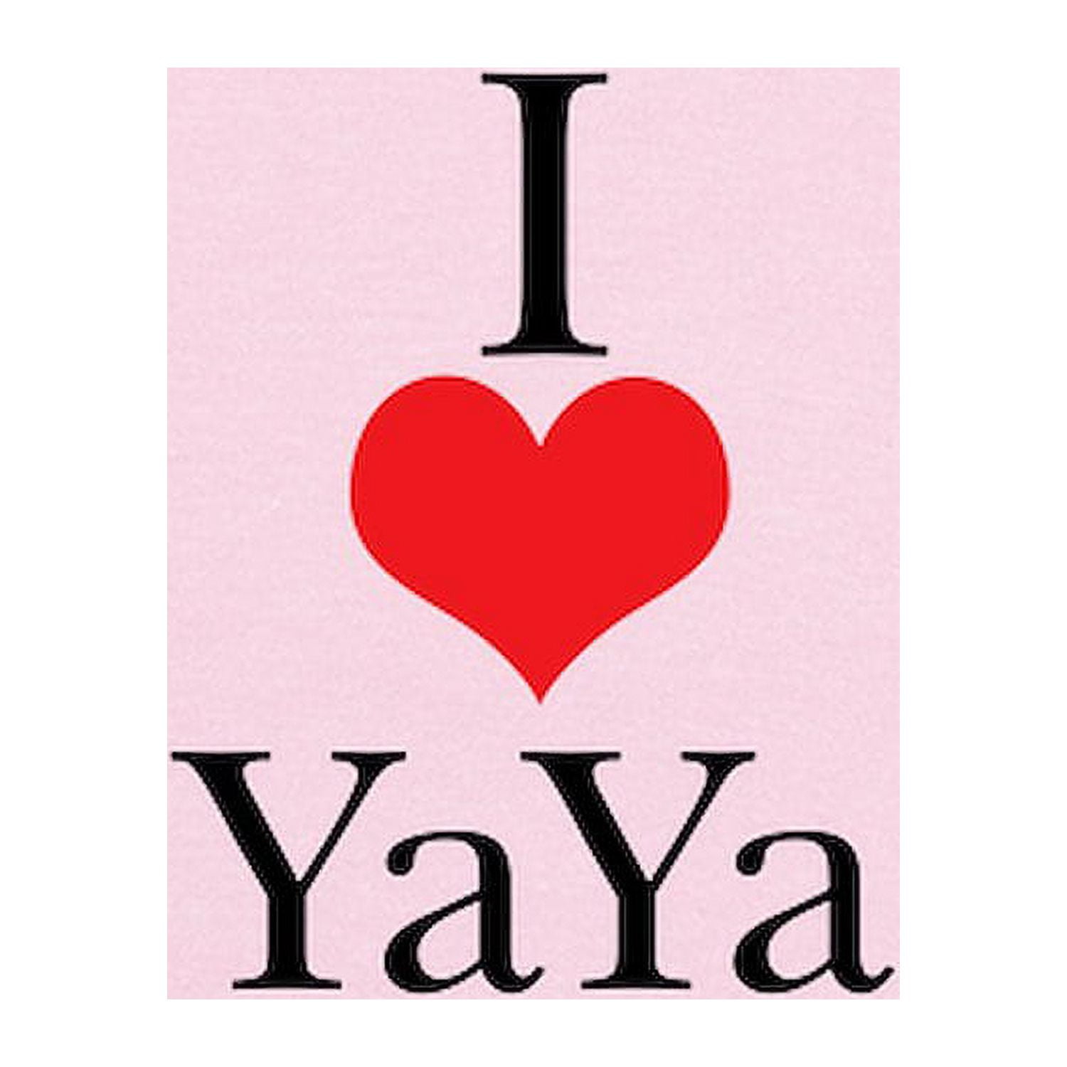 CafePress - I Love (Heart) Yaya Baby Onesie - Baby Light Bodysuit, Size Newborn - 24 Months
