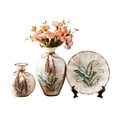 thumbnail image 1 of Juego de jarrones de cerámica para flores, elegante y único arreglo floral para exhibir Estilo B, 1 of 9