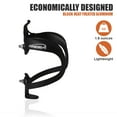 thumbnail image 5 of Ibera Bike Water Bottle Cage Aluminum Bicycle Drink Bottle Holder Lightweight - Black, 5 of 7