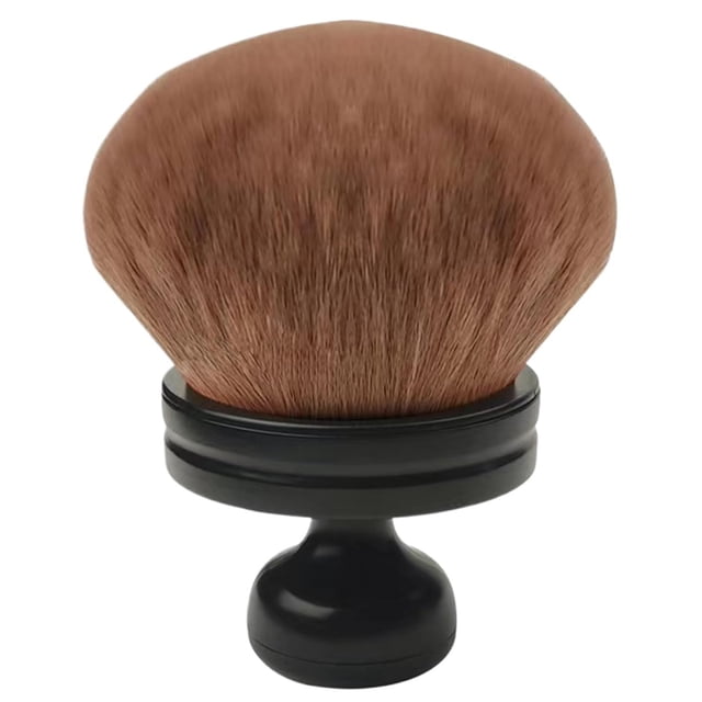 Brocha autobronceadora - Cabezal grande - Brocha de maquillaje - Cabezal ancho - Ovalada - Aplicador portátil para piel de piernas y brazos