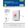 thumbnail image 2 of Caja Botiquín Blanco Kit Medico Primeros Auxilios Surtek SURTEK BPA01, 2 of 3