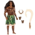 thumbnail image 5 of Mattel Disney Moana Maui Doll with Removable Fashion & 4 Accessories, Inspired by Live Action Movie, 5 of 6