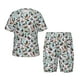 thumbnail image 1 of Balery Mallard Ducks Wild Birds1 Conjunto de Pijama Infantil de Manga Corta con Estampado – Ropa de Dormir de Algodón Suave-XX-Large, 1 of 6