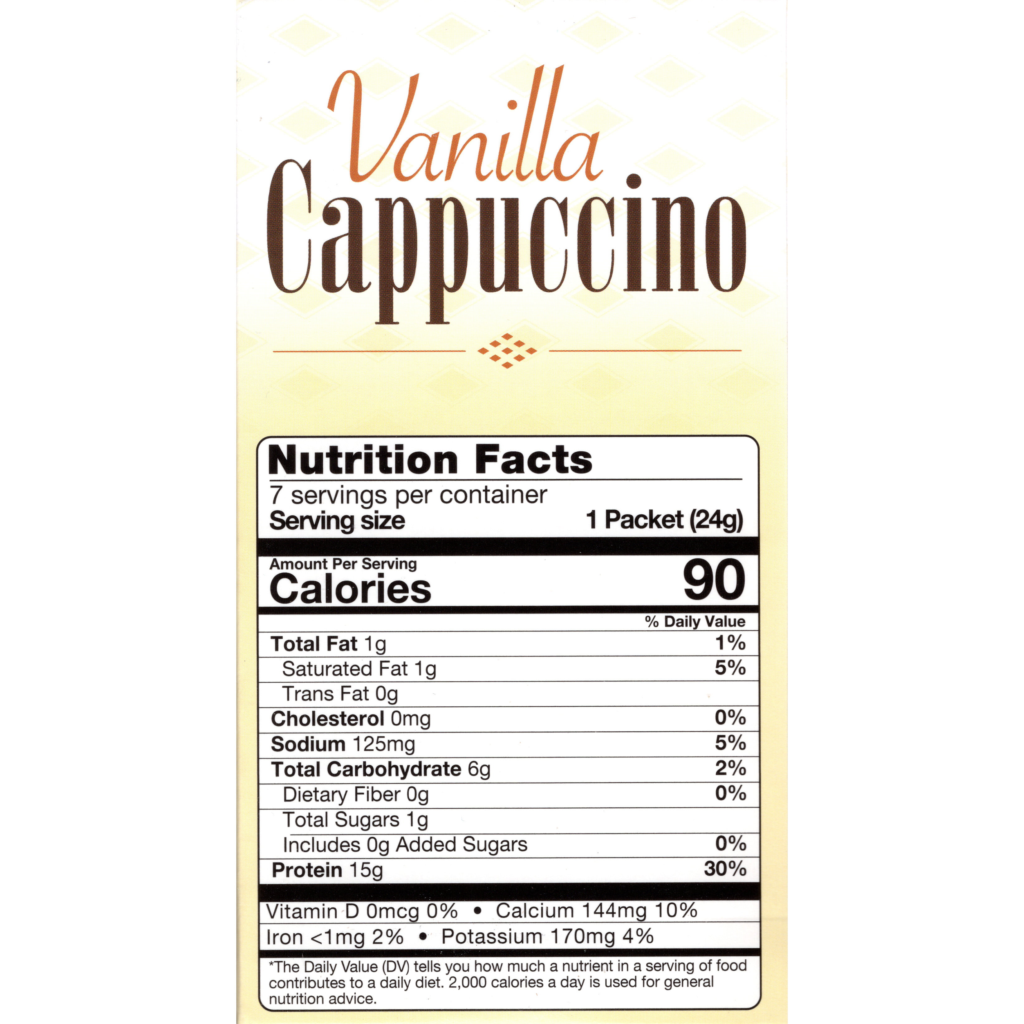 15g Protein Cappuccino by Bariatric Food Source