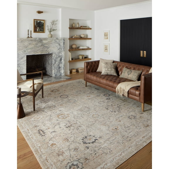 Loloi Monroe Natural / Multi 11'-6" x 15' Area Rug
