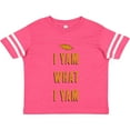 thumbnail image 3 of Inktastic Thanksgiving I Yam What I Yam Funny Boys or Girls Toddler T-Shirt, 3 of 5