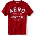 thumbnail image 1 of Aeropostale Hombres Aero Est. Camiseta gráfica de 1987, roja, extragrande, 1 of 1