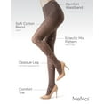 thumbnail image 3 of MeMoi Wild Side Cotton Sweater Tights - Womens - Female (Small/Medium, Coffee Bean), 3 of 7