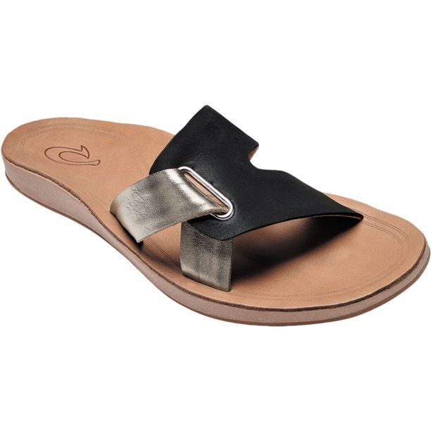 Olukai Women S Olukai Nonohe Olu Slide Walmart Com Walmart Com