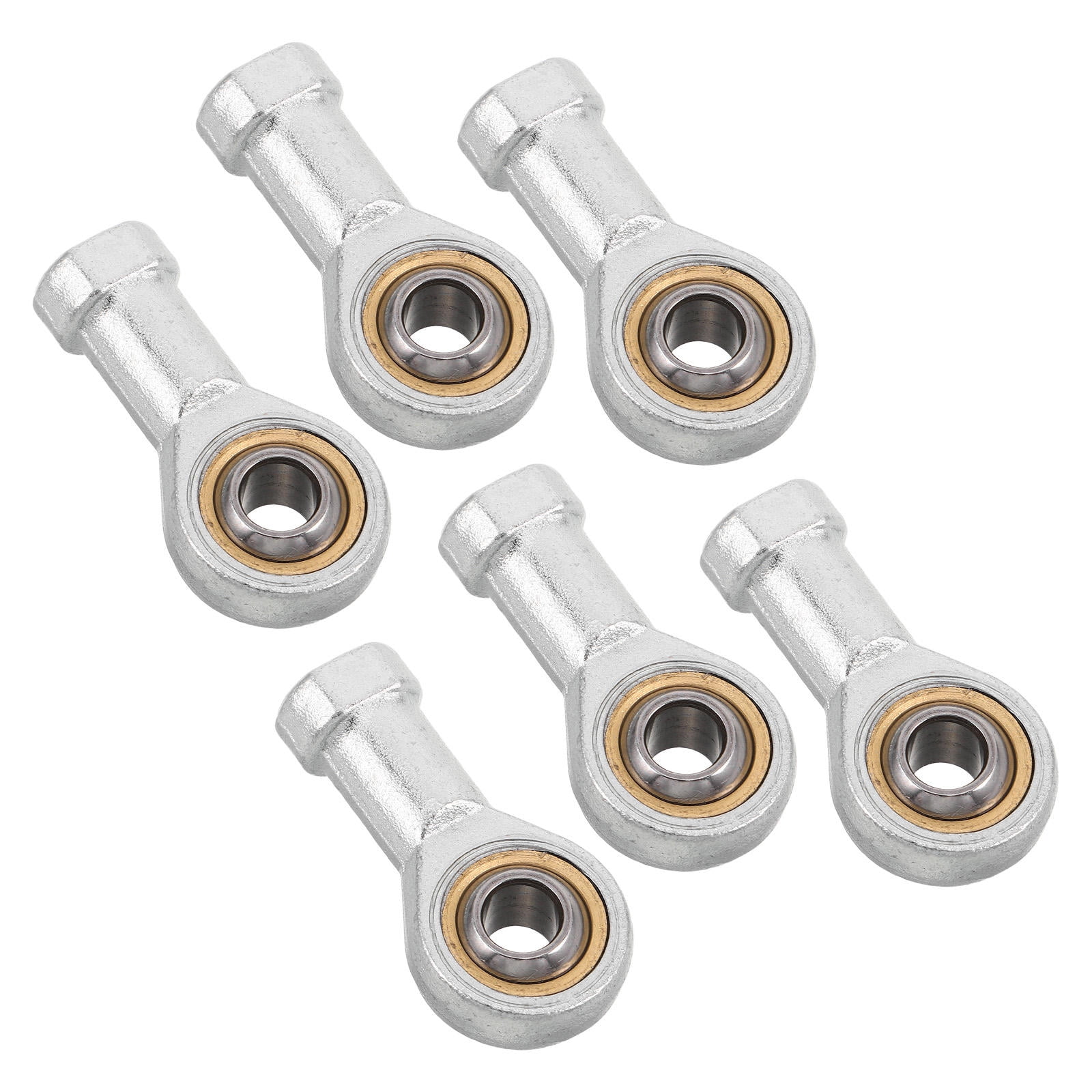 GAXIRE 6Pcs Radial Ball Bearings with Fish Eye Joint for Rod Ends High Temperature Resistance