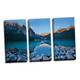 thumbnail image 2 of Gango Home Decor Lake Louise Dawn II by Larry Malvin (Ready to Hang); One 36x24in Hand-Stretched Canvas, 2 of 4